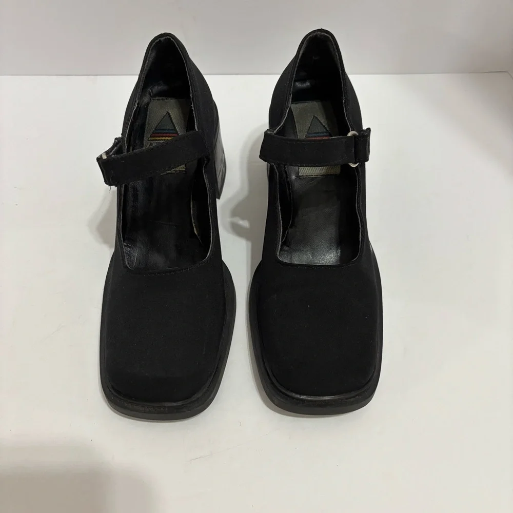 Aldo Black Women's Block Heels - Picture 2 of 5
